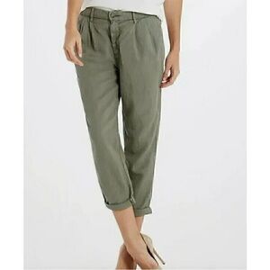 AG Adriano Goldschmied The Evan Relaxed Pleated Trouser Pants Waist 26